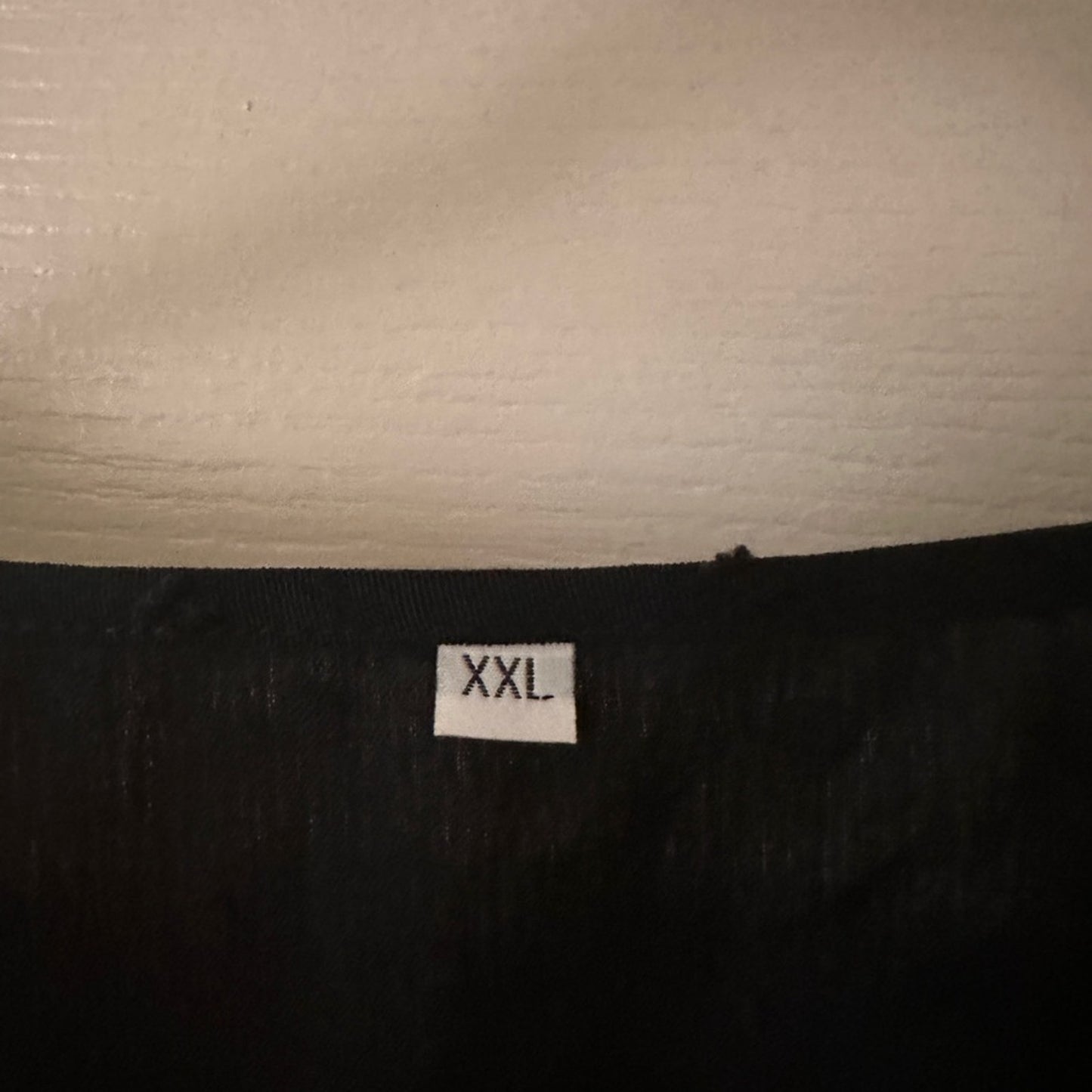Elegant Black Ruffle Dress XXL