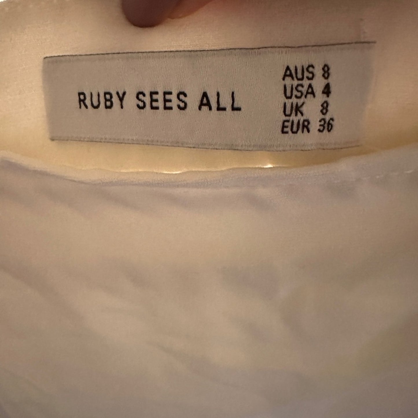 Rubi sees all wrap it up trouser pants size 4
