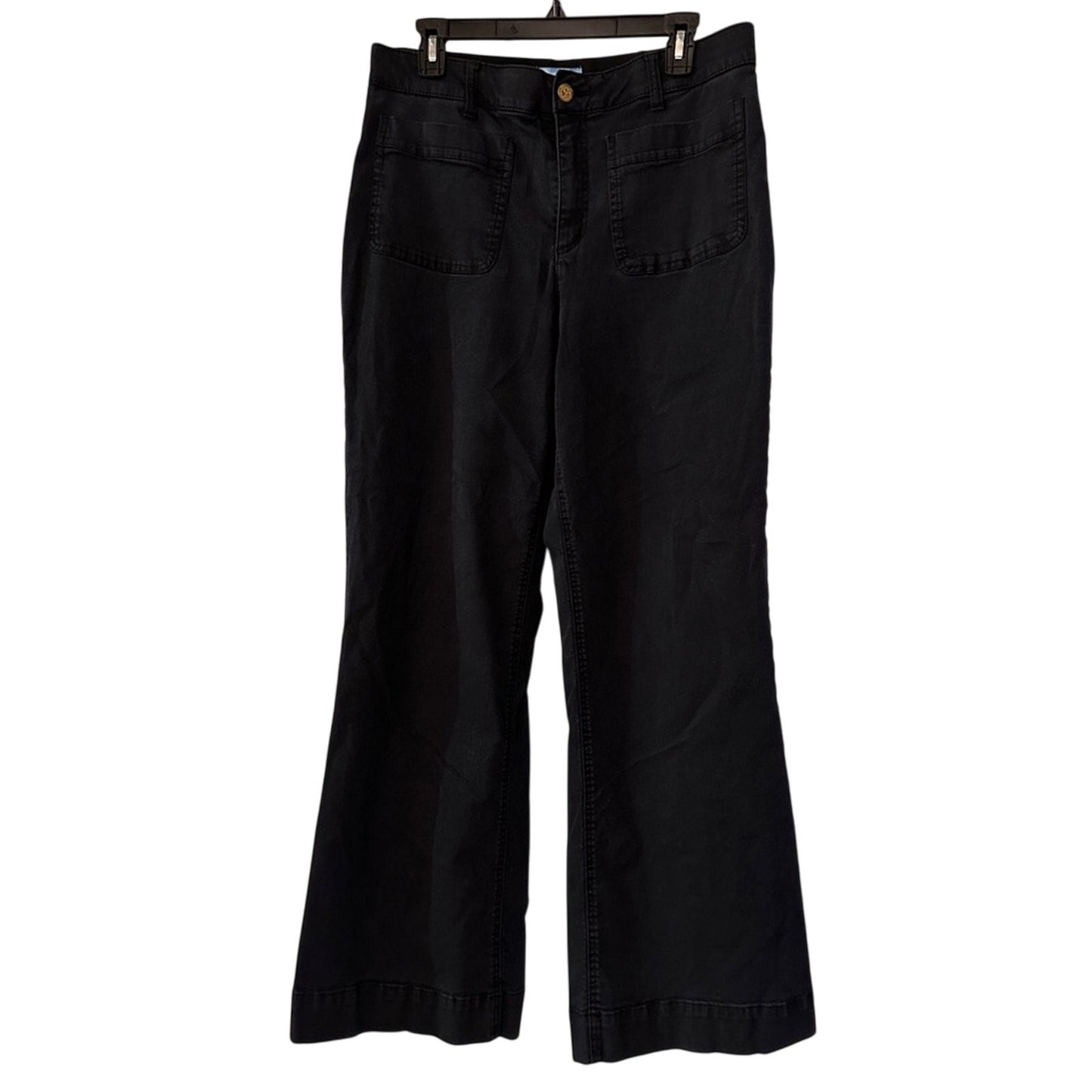 Draper James black khaki material pants size 14