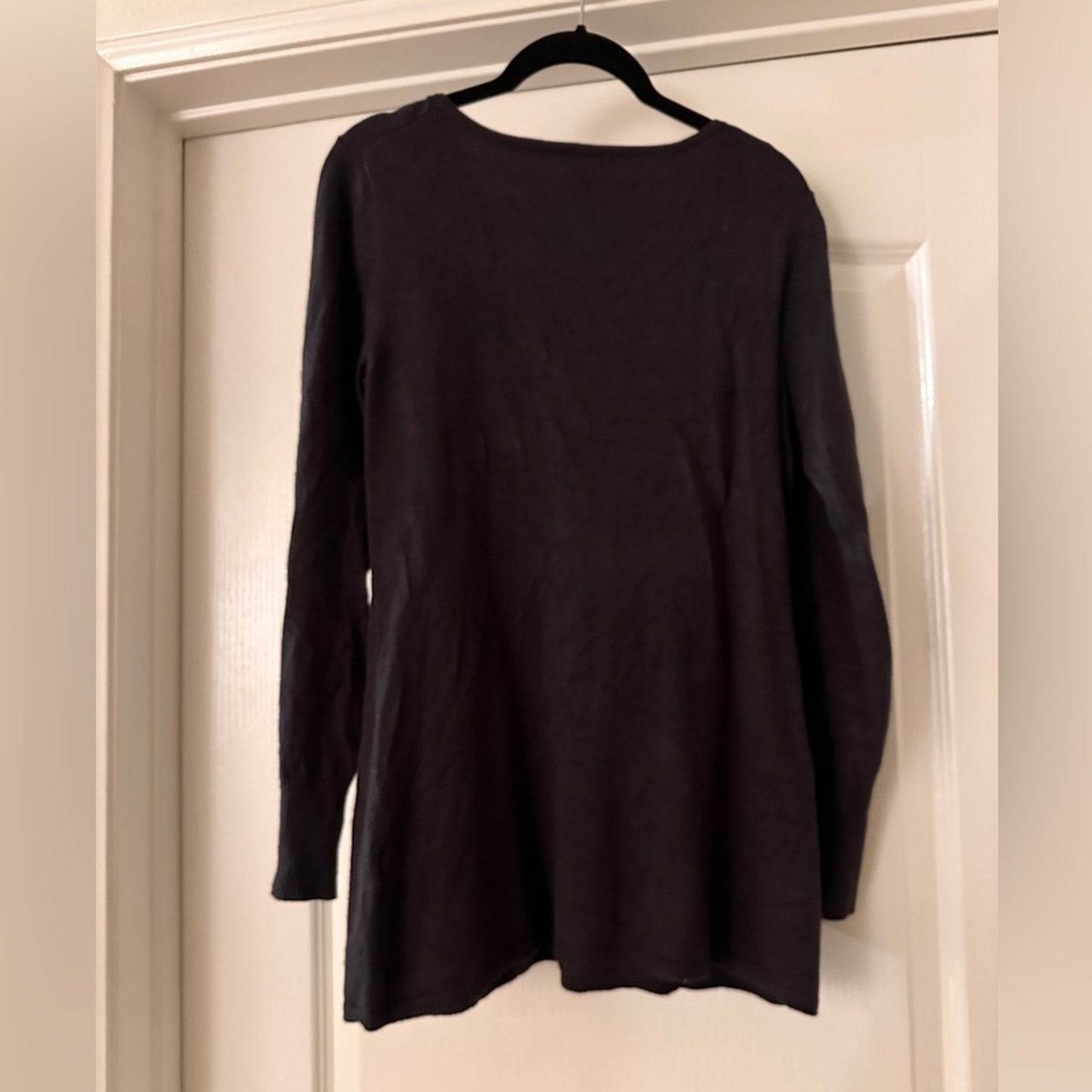 Cupio dark grey vneck sweater size medium