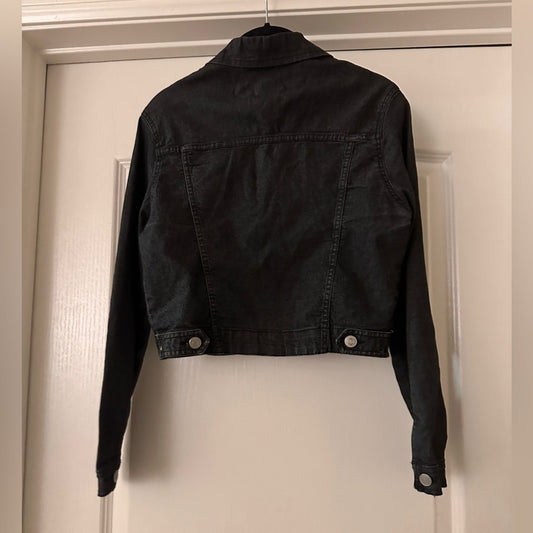 No boundaries denim jacket dark wash size small