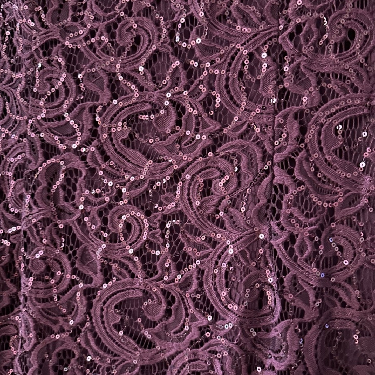 Marina purple lace and sequin size 10