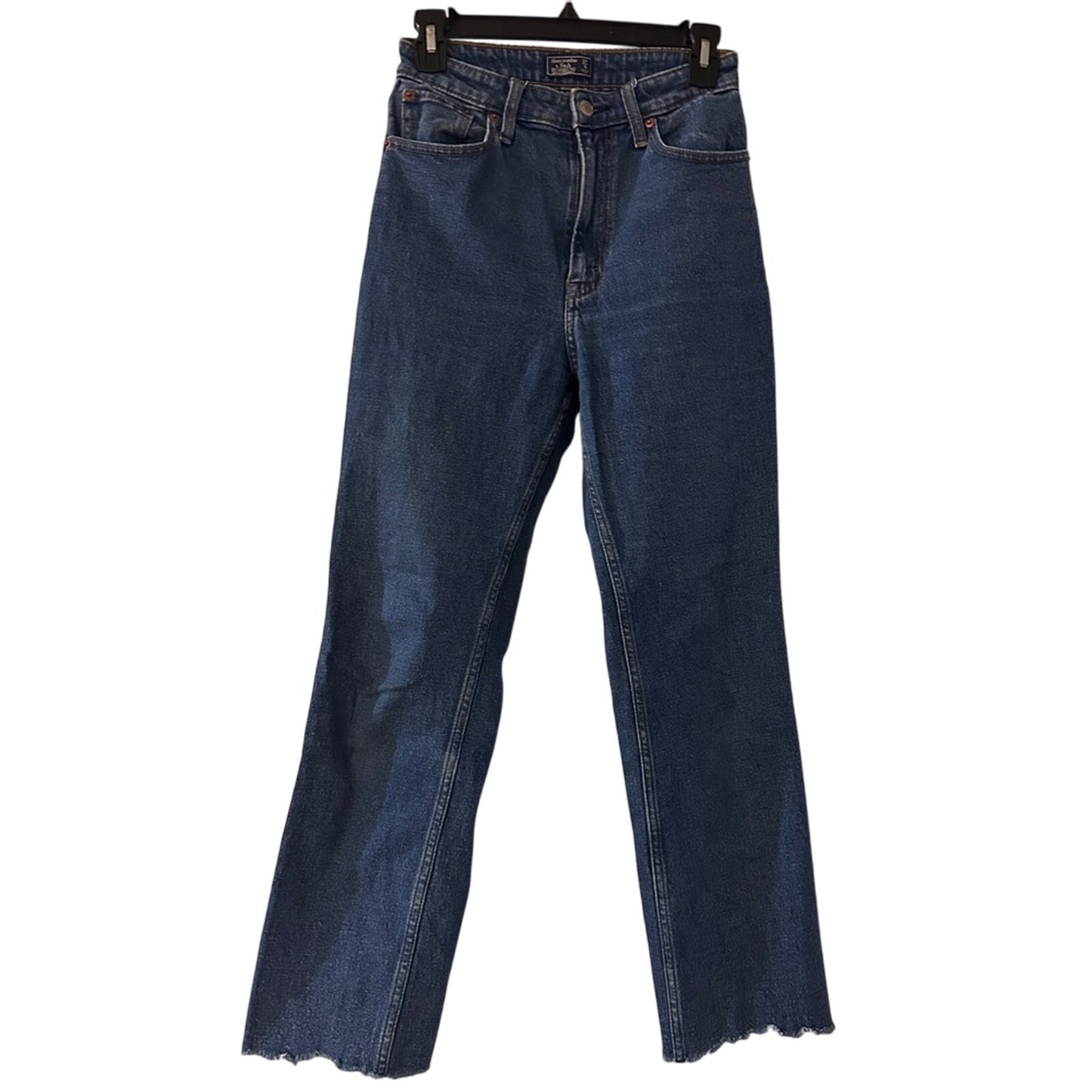 Abercrombie & Fitch natural rise ankle straight jeans size 4/27