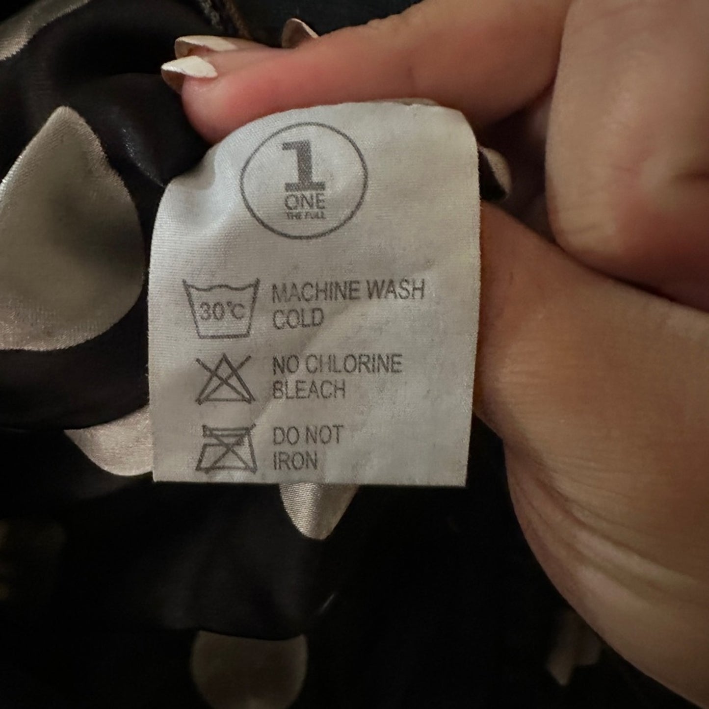 On the full denim jacket size medium