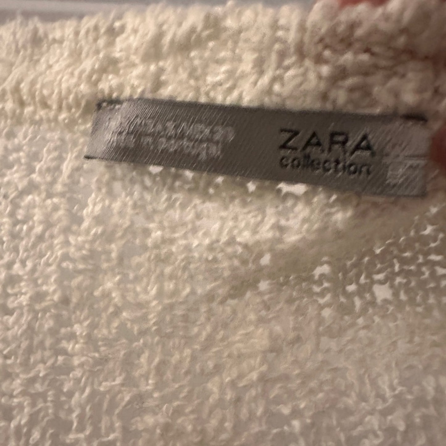 Zara lightweight loose knit vneck dress size small