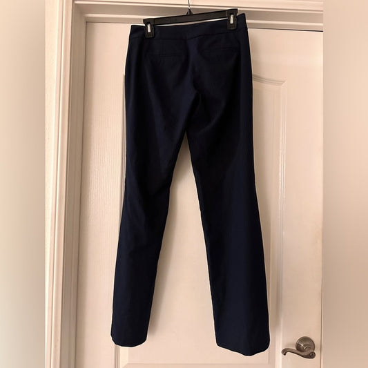 New York and company black pinstripe pants size 2