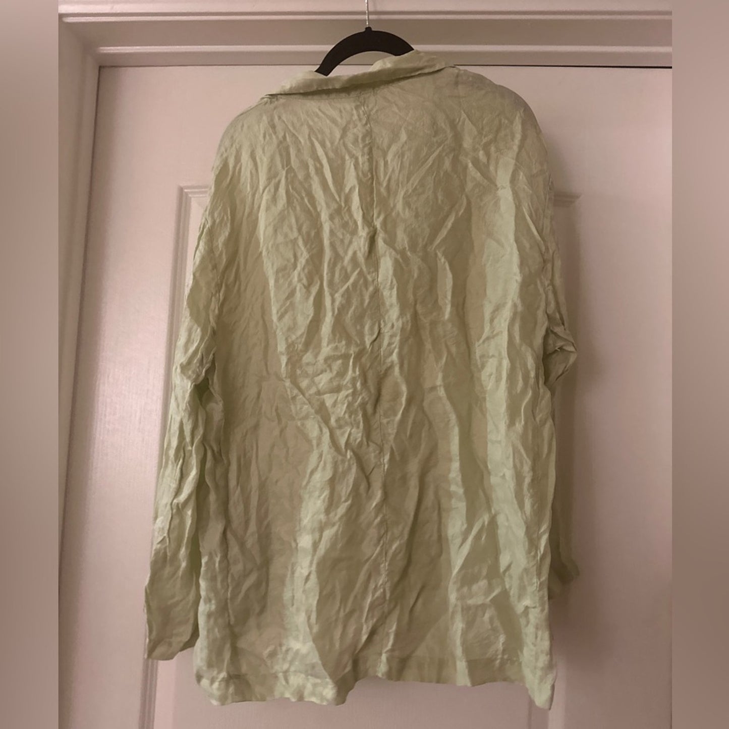 Zara fillsens green blazer size M/L