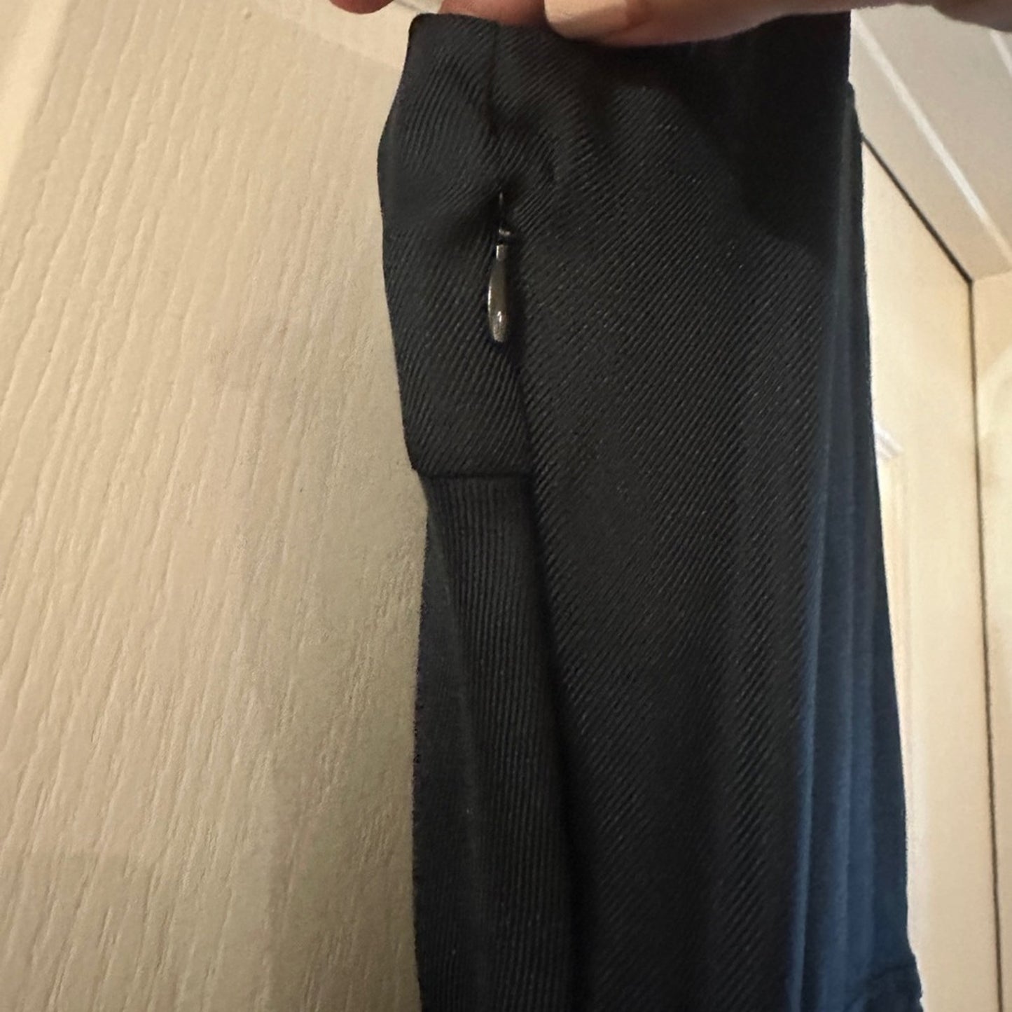 Tocca 100% silk black midi dress size 2