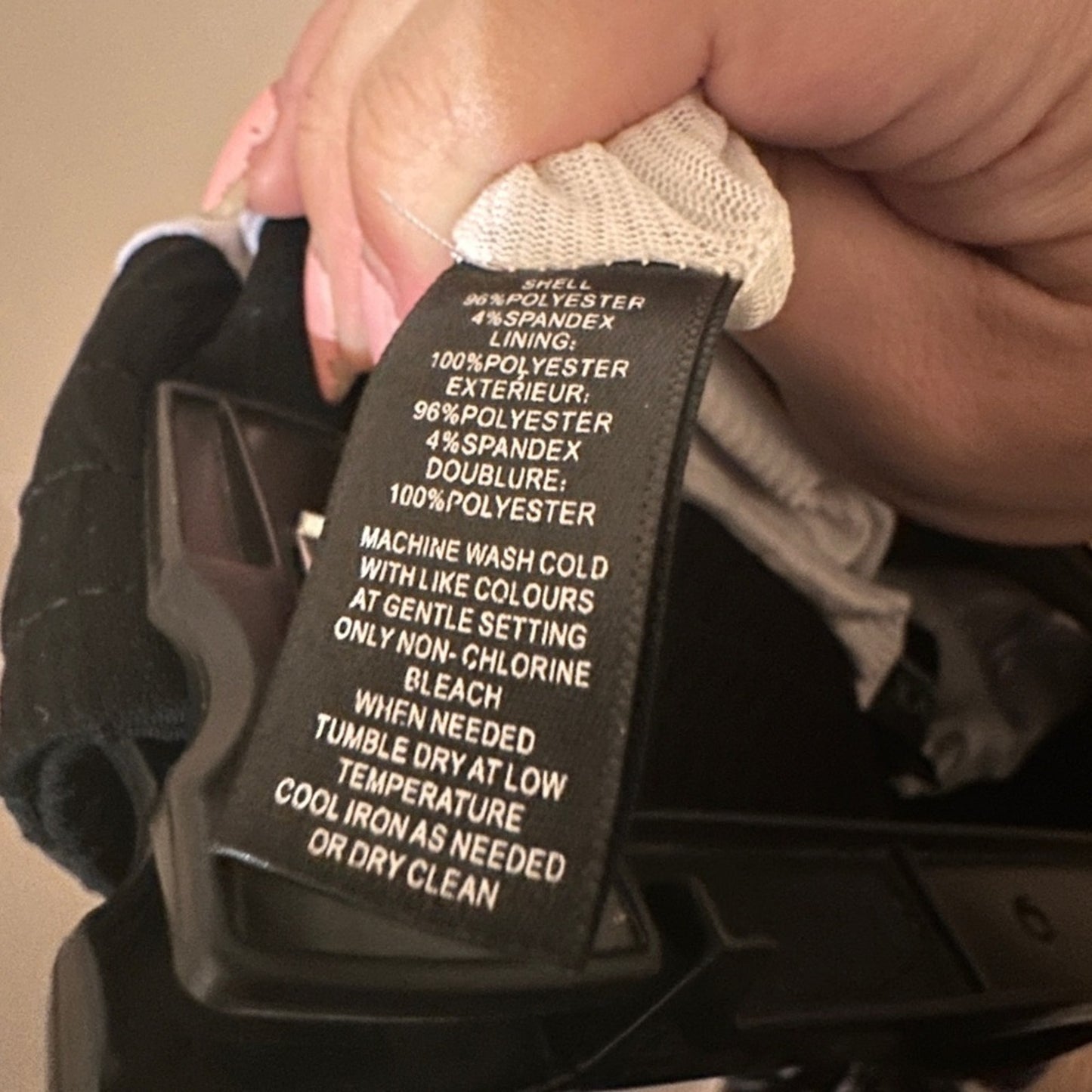 Black by Saks Fifth Ave black and white trouser pants size large