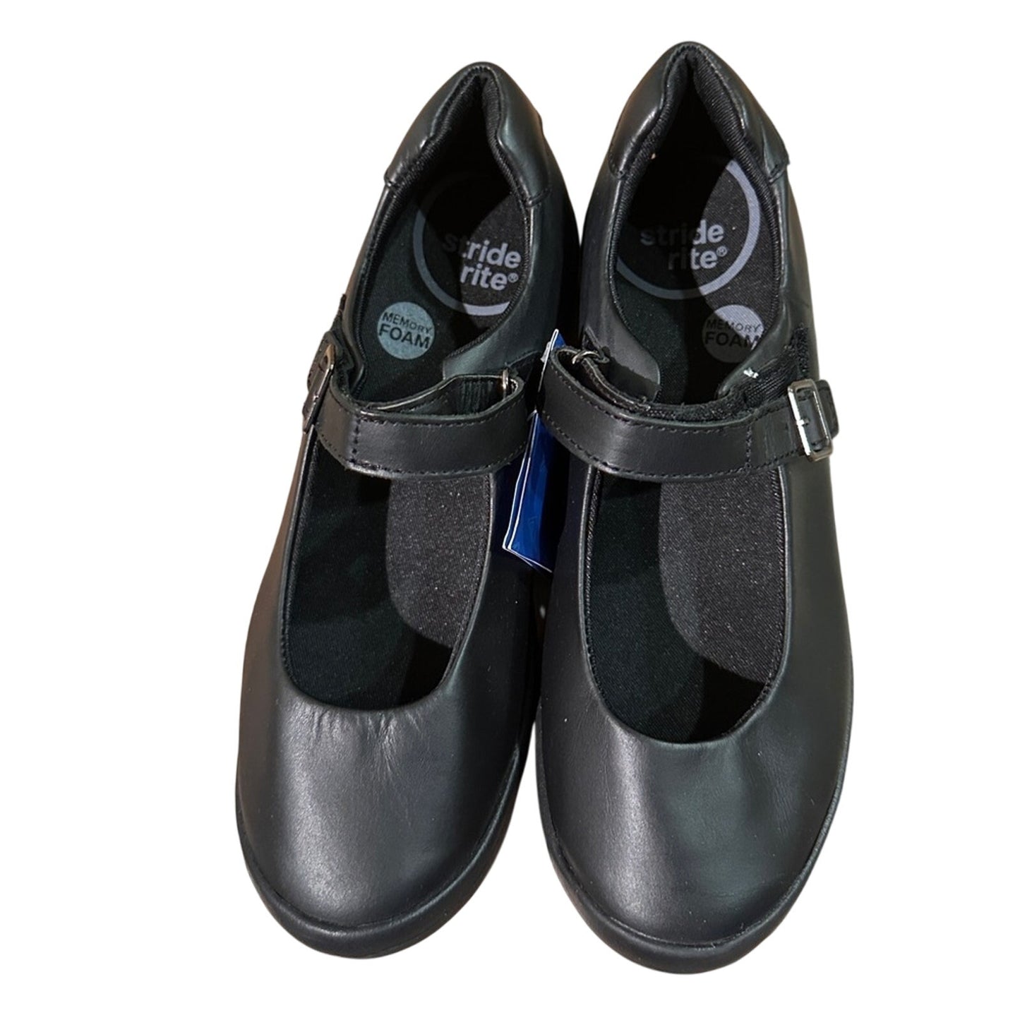 NWT Striderite memory foam black shoes size 5