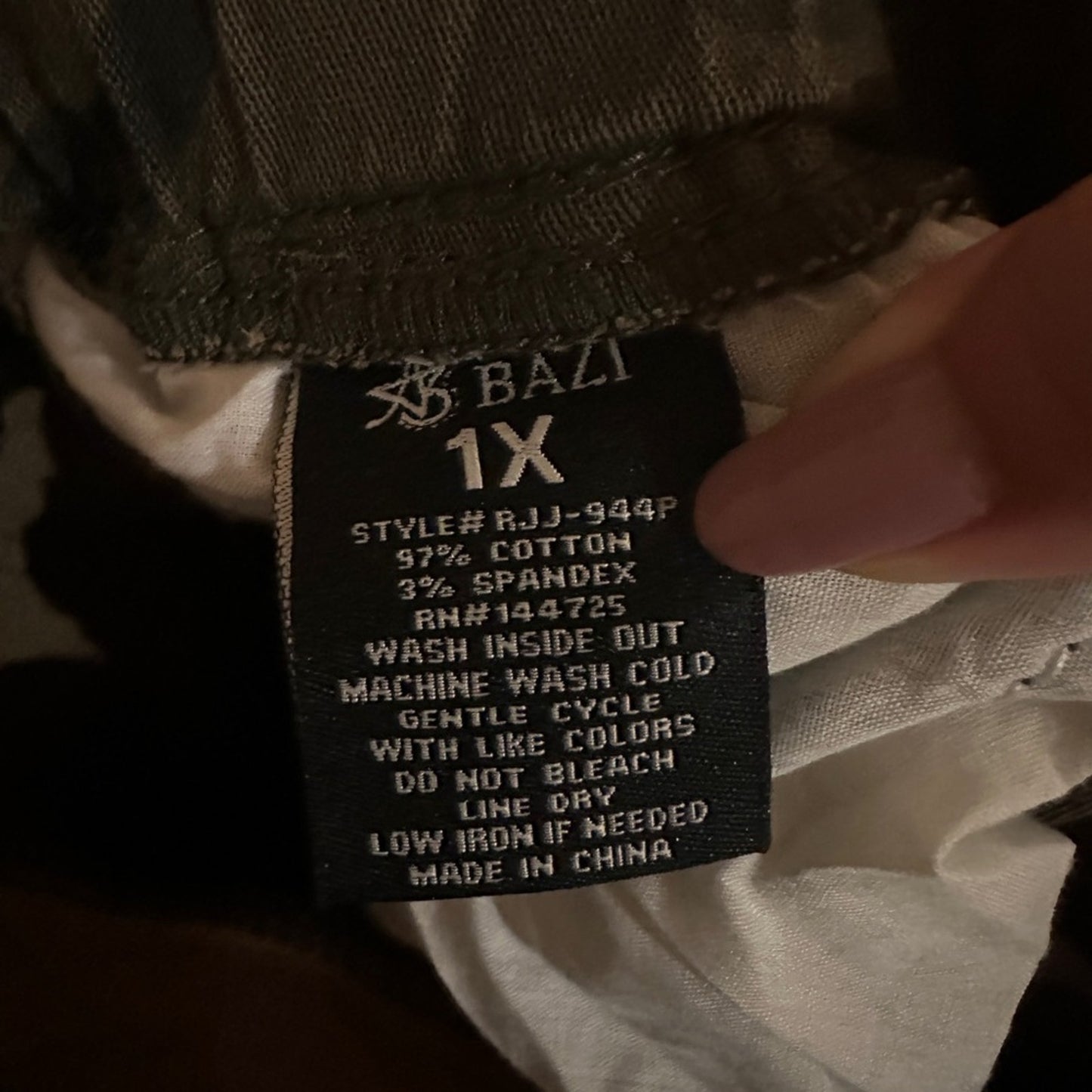 American Bazi Camo Pants size 1X