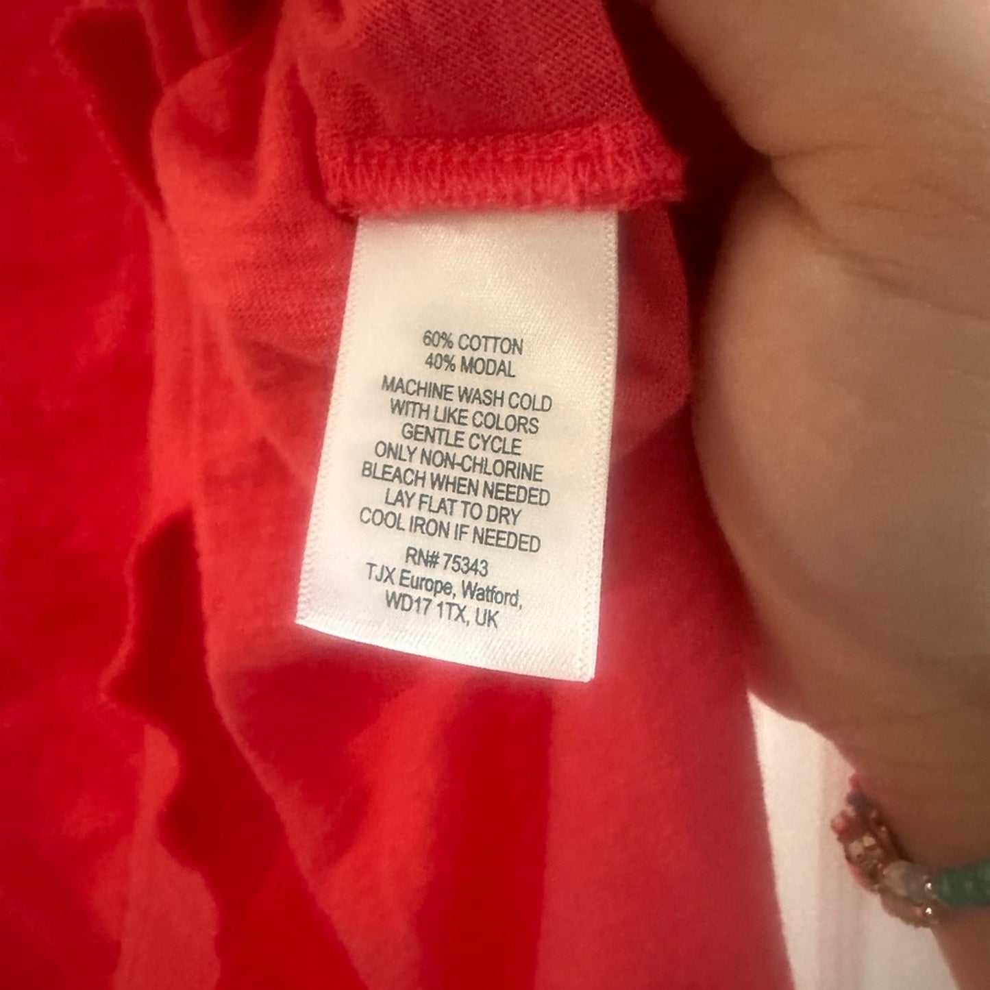 🍷Lucy & Laurel coral modal cotton soft tee shirt size 3X
