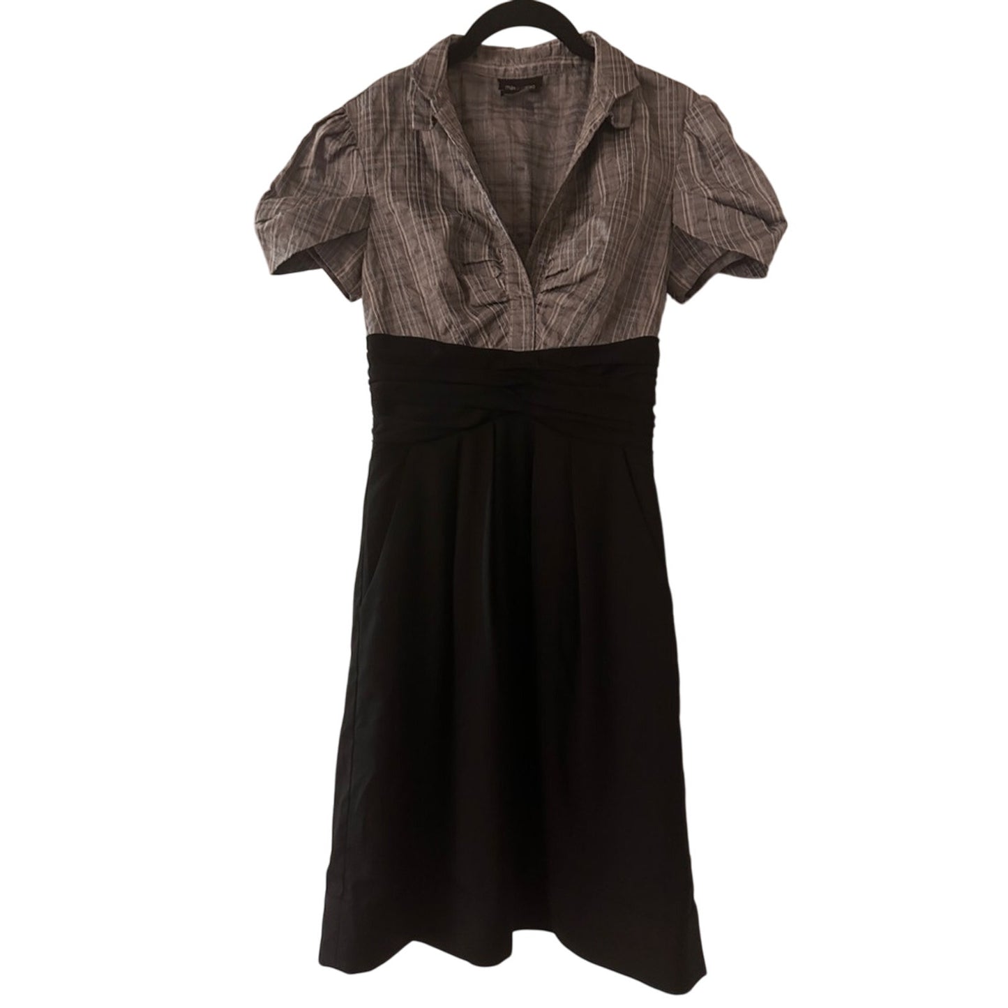 Max and Cleo Y2K grey and black dress size small