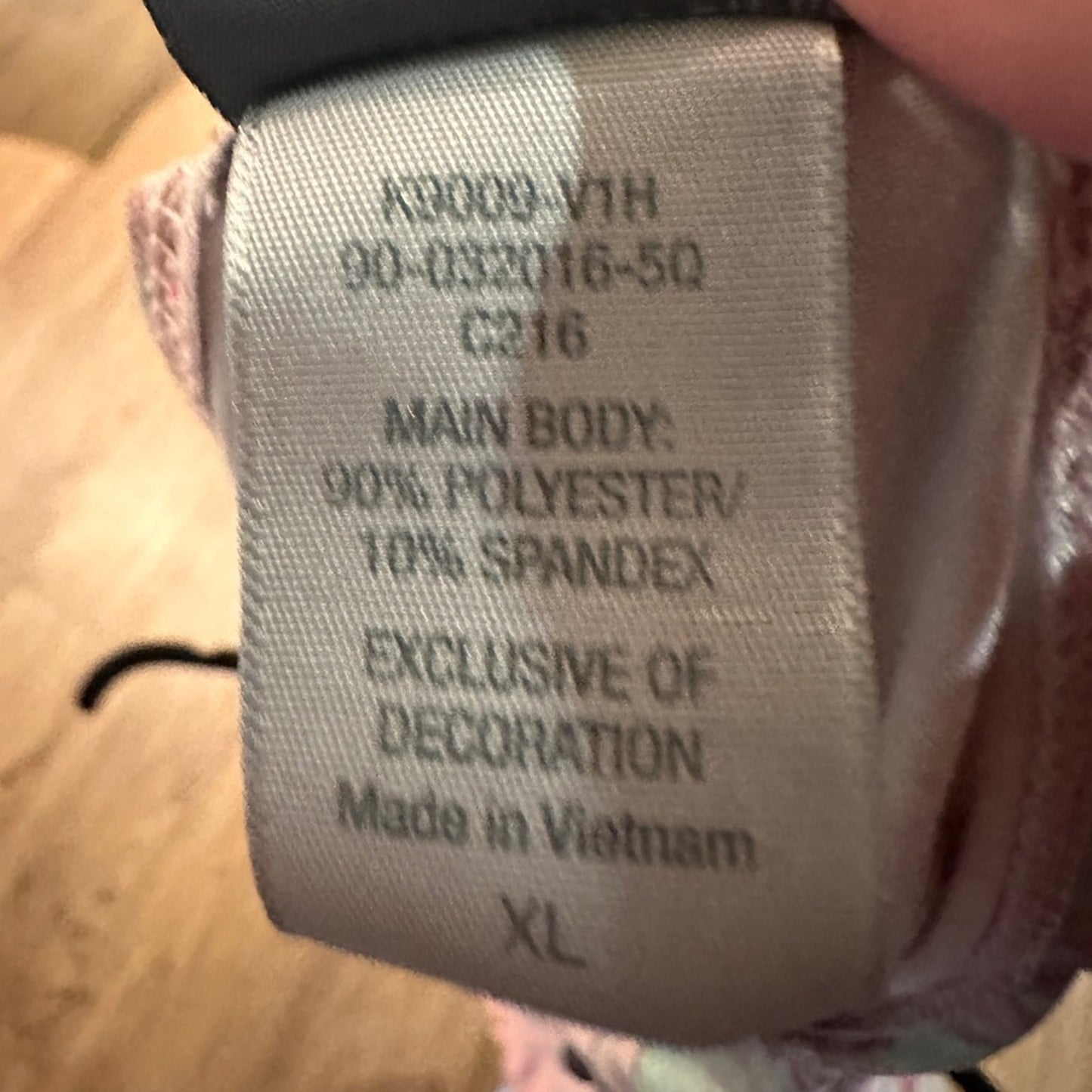 Champion marble print racer back tank size XL