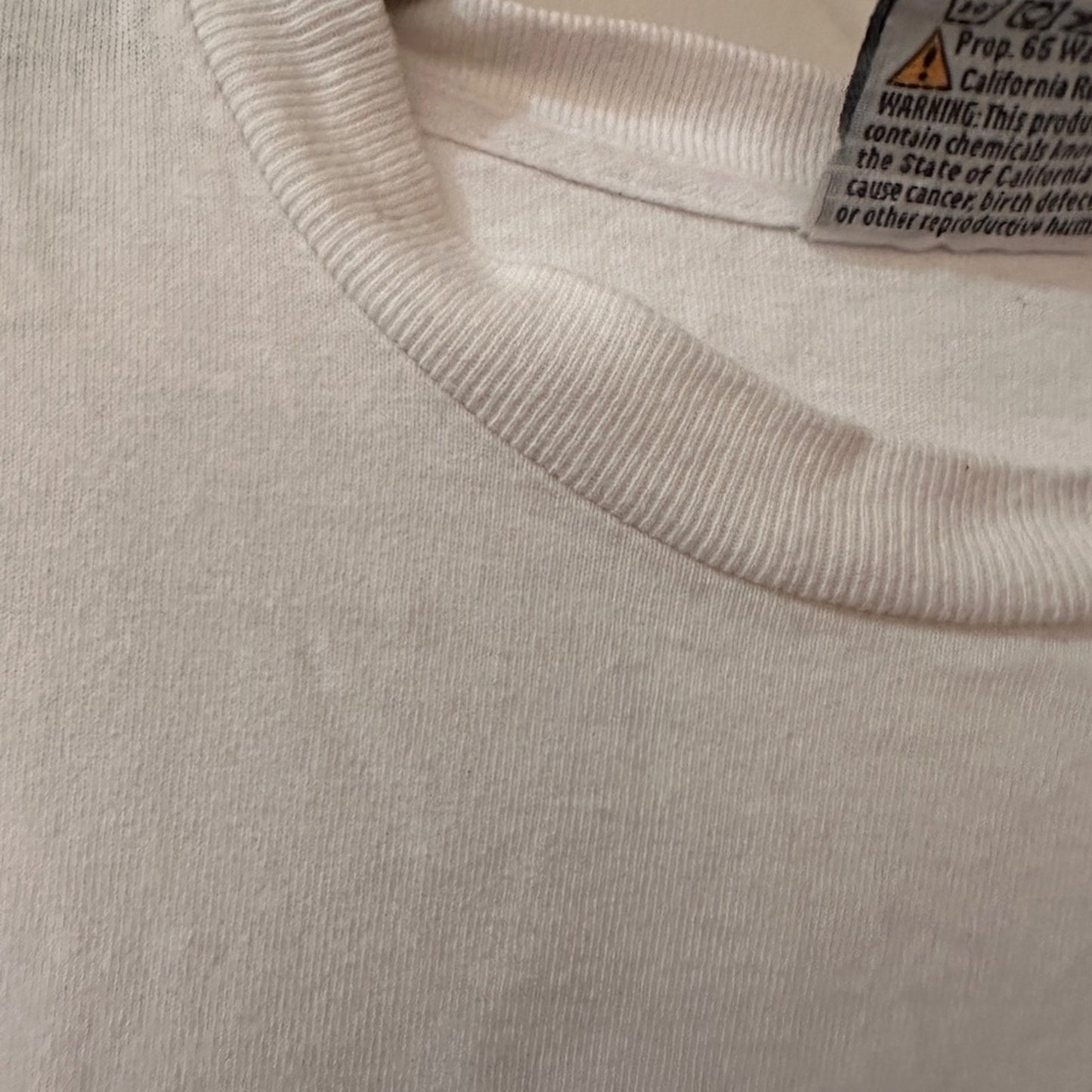 Pro 5 heavyweight cotton white tee shirt size XL