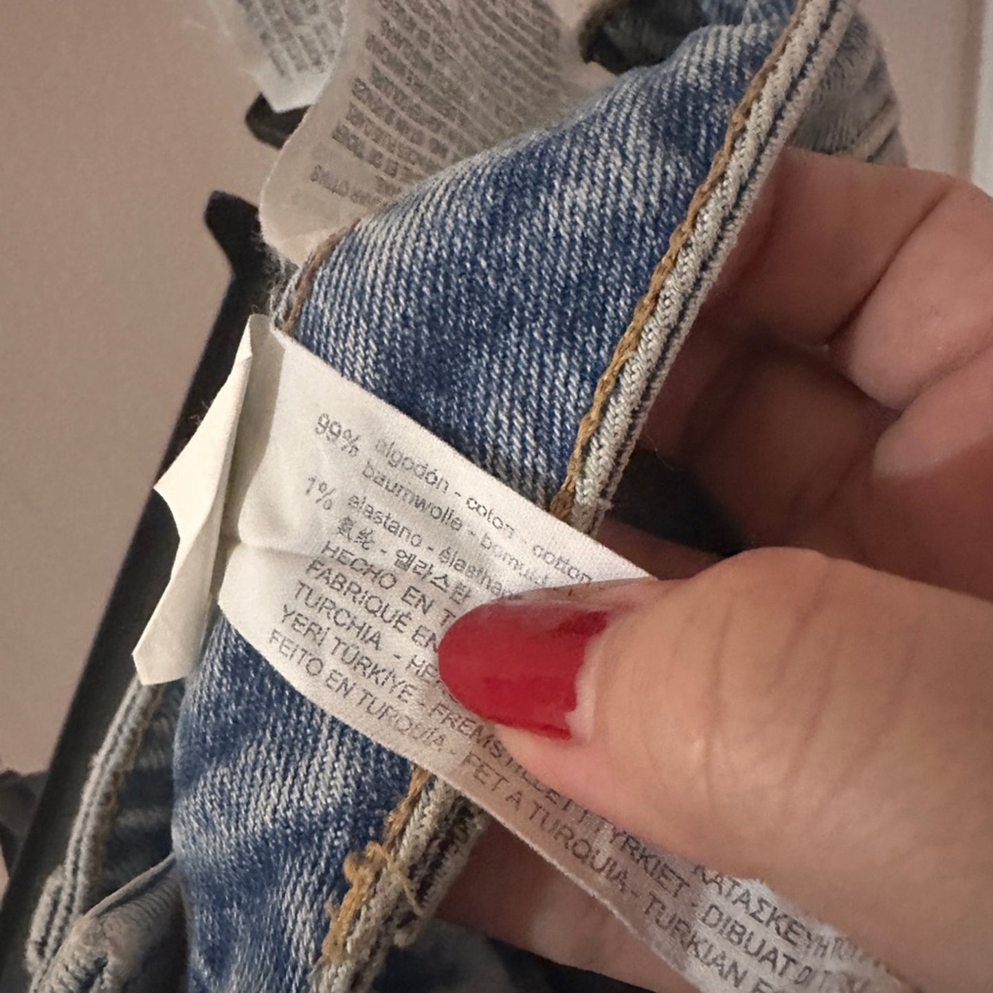 Zara distressed raw hem jeans size 5