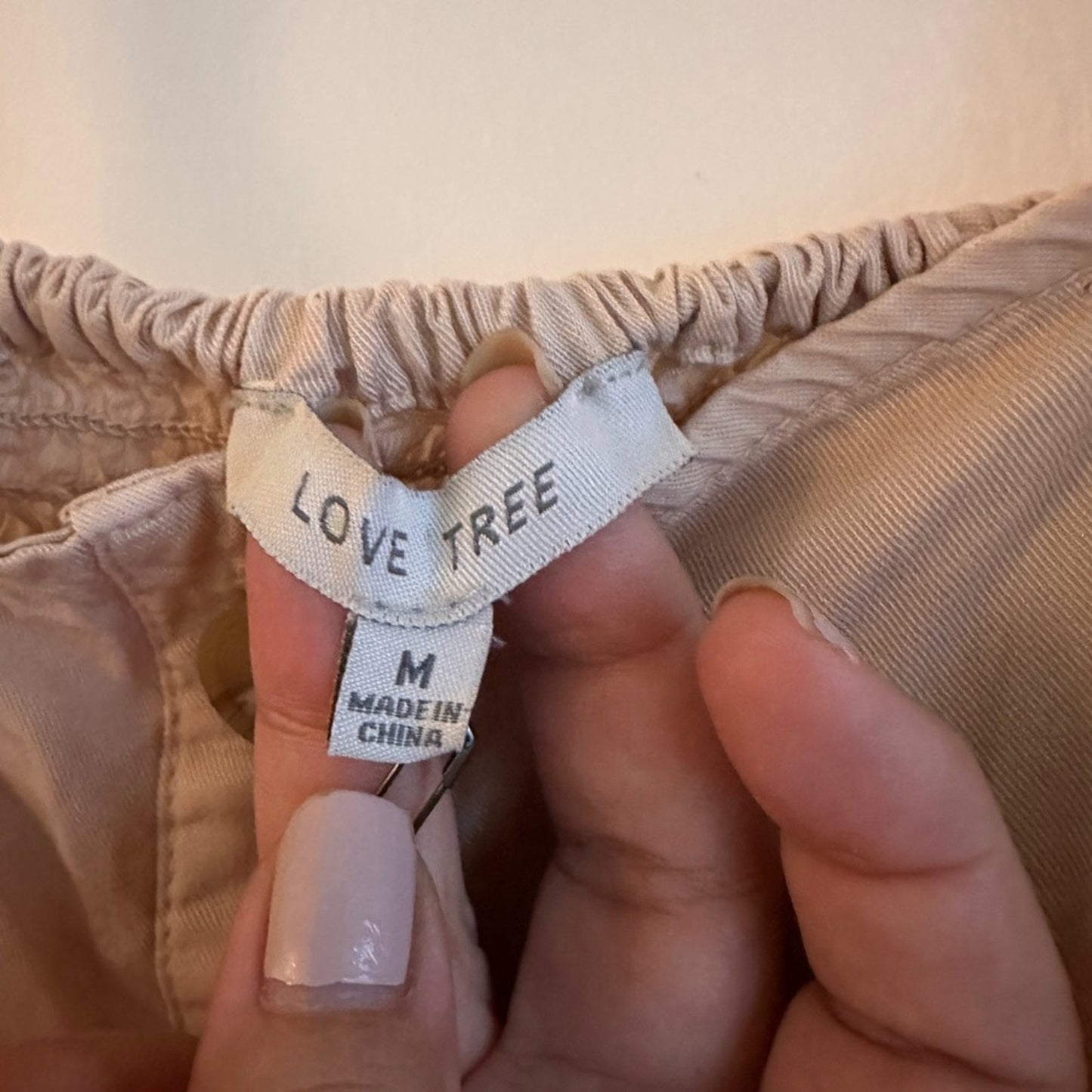 NWT Love Tree mini dress size medium