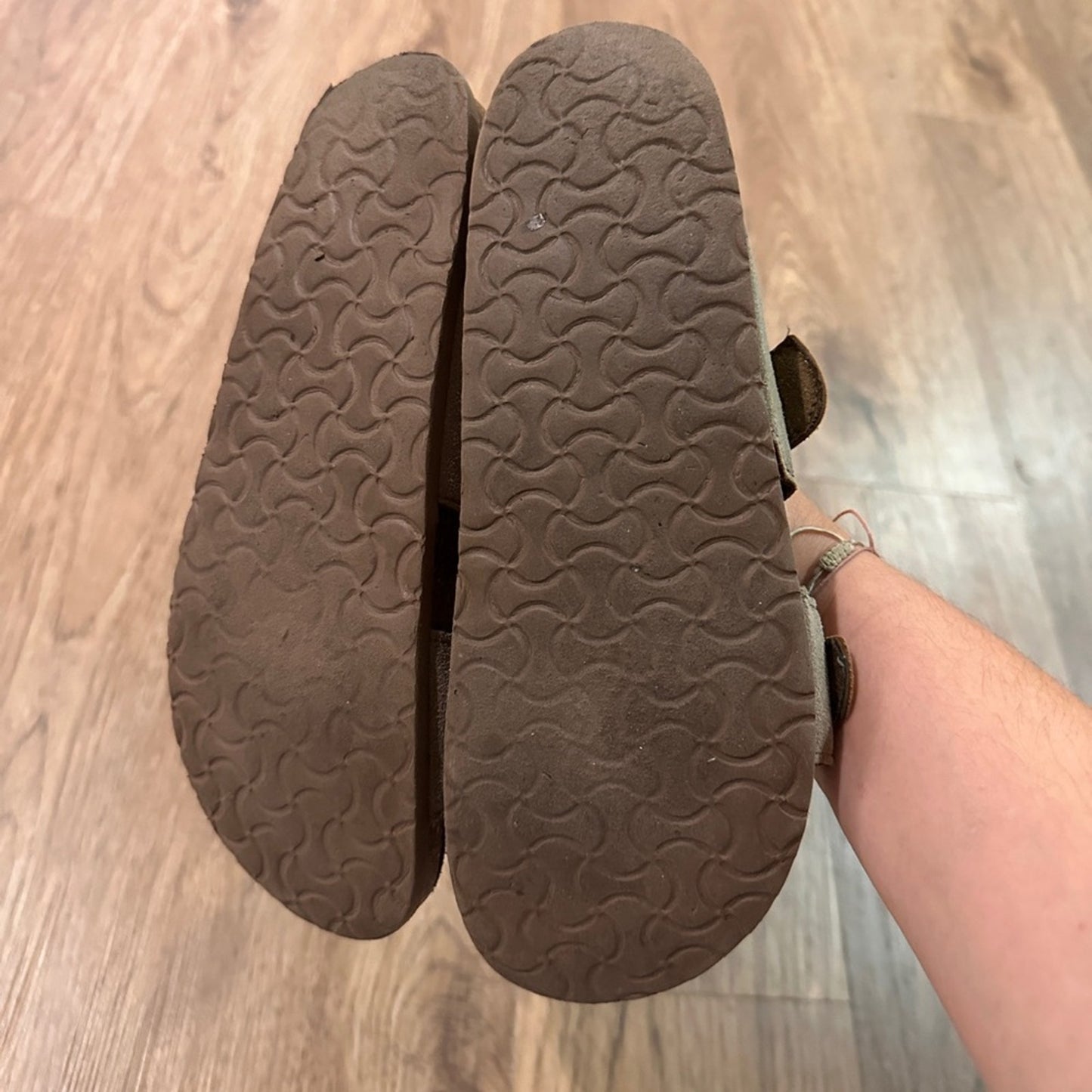 Madden Girl Cork Sole sandals size 8