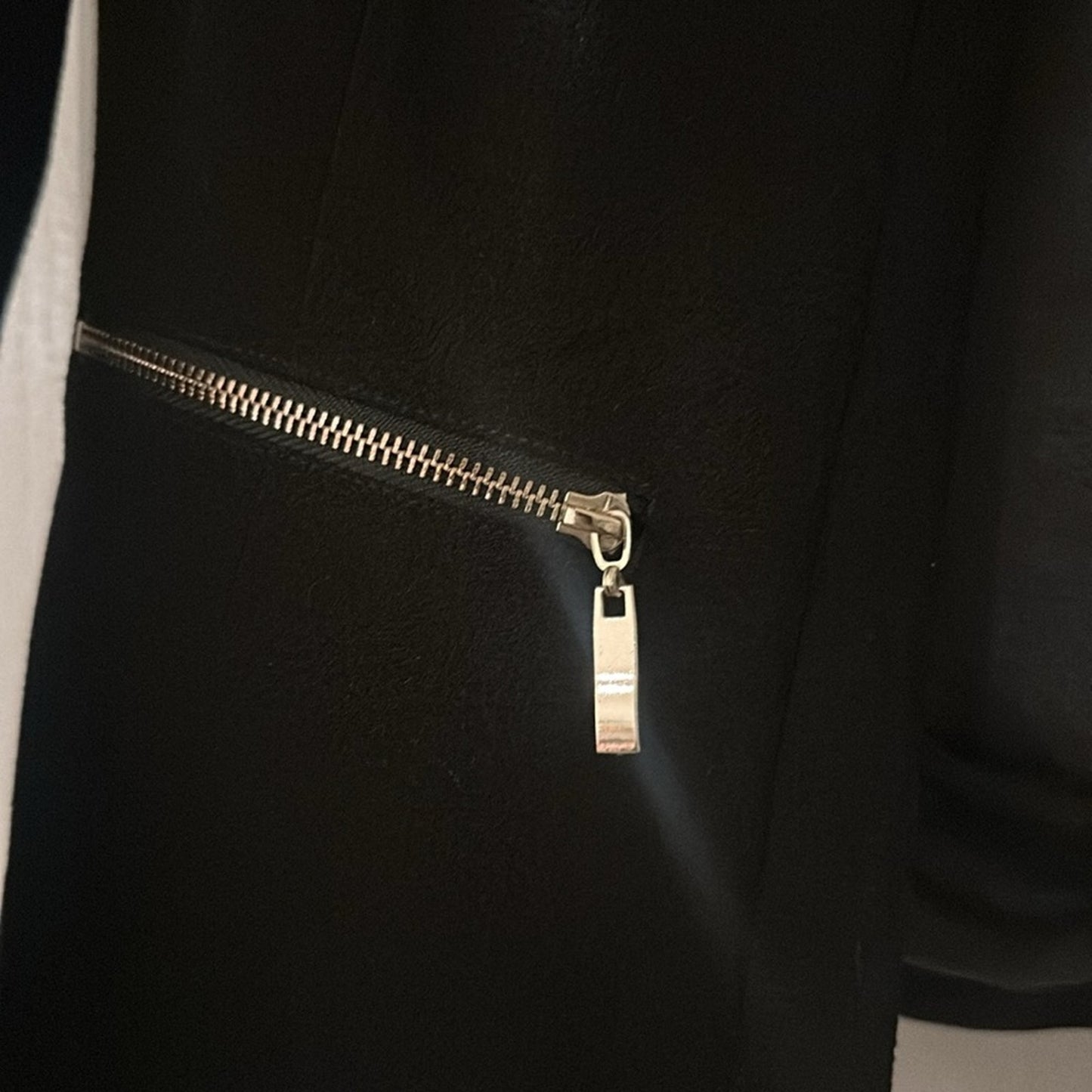 Ellen Tracy black open front jacket size small