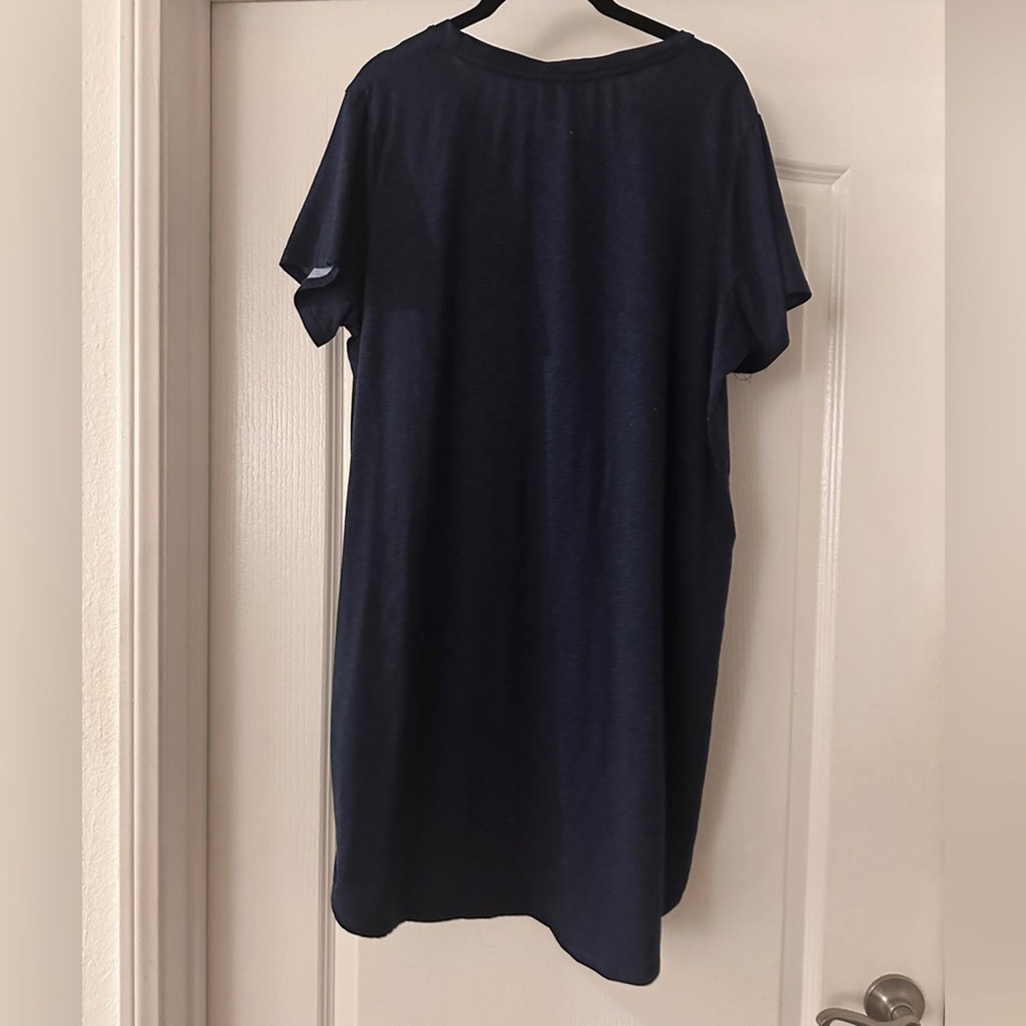 Jaclyn Intimates blue sleep dress with live graphic size 1X