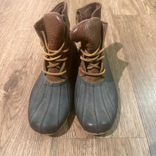 Sperry rubber fisherman boat shoes size 8