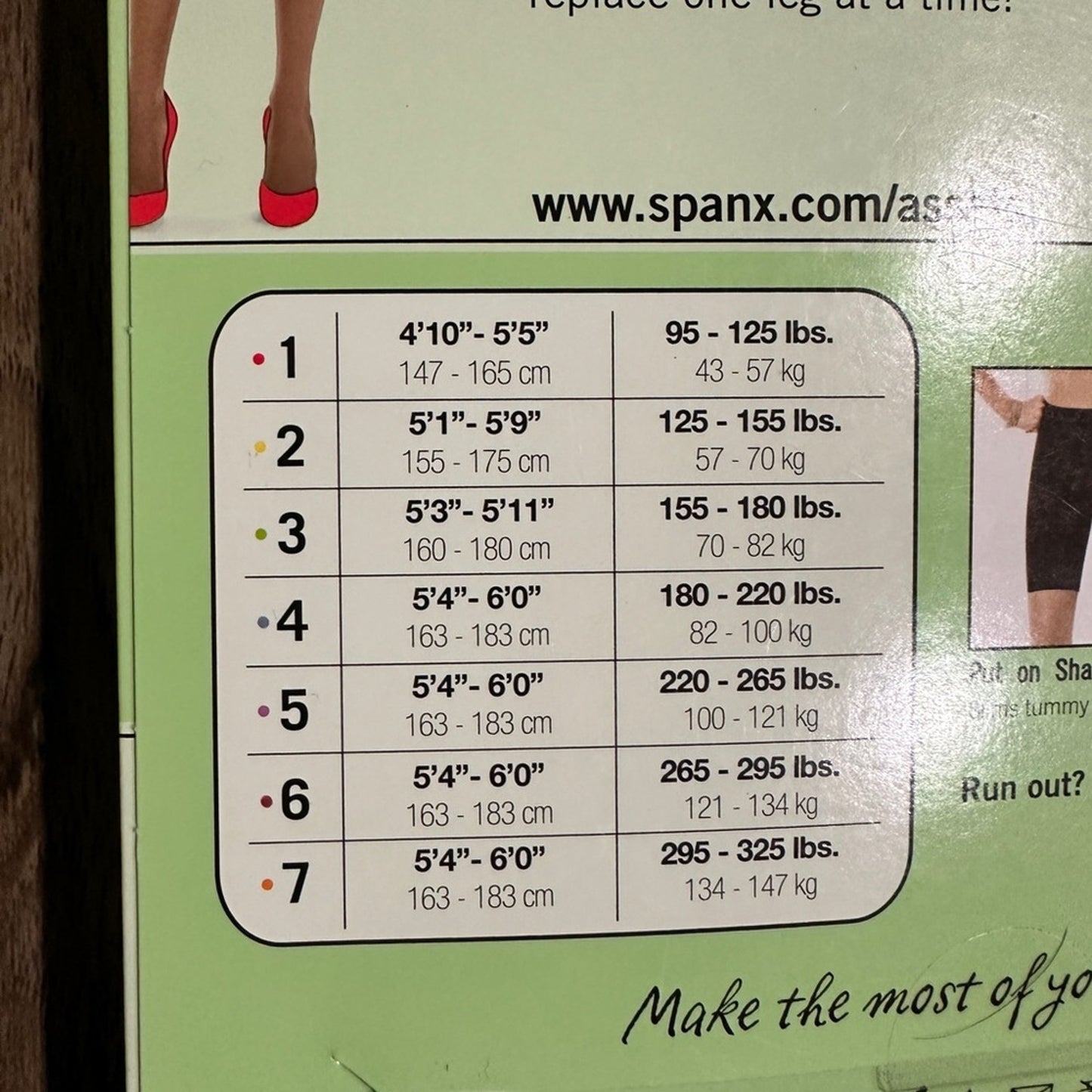 NWT set of 2 Assets by spanks shapewear black thigh high stockings set size 5