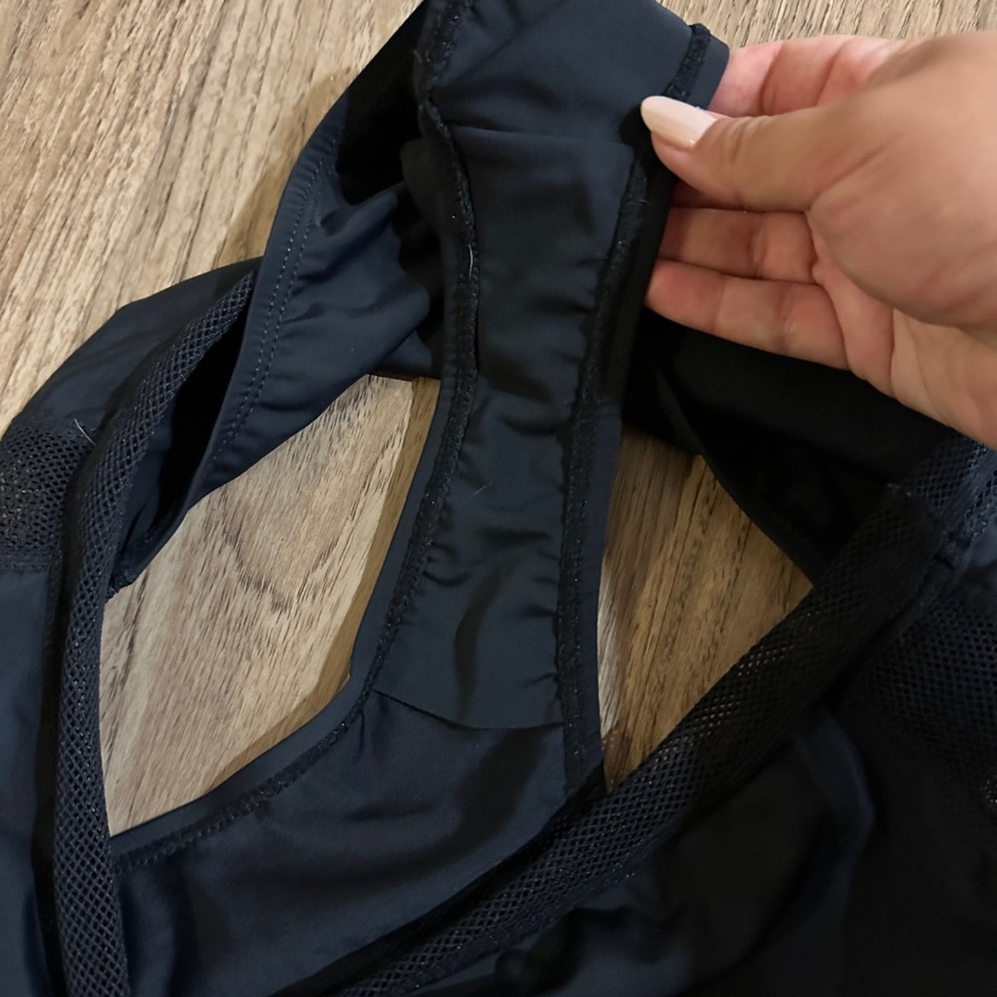 🍷Young & Reckless black high waisted high hip bikini bottoms size large