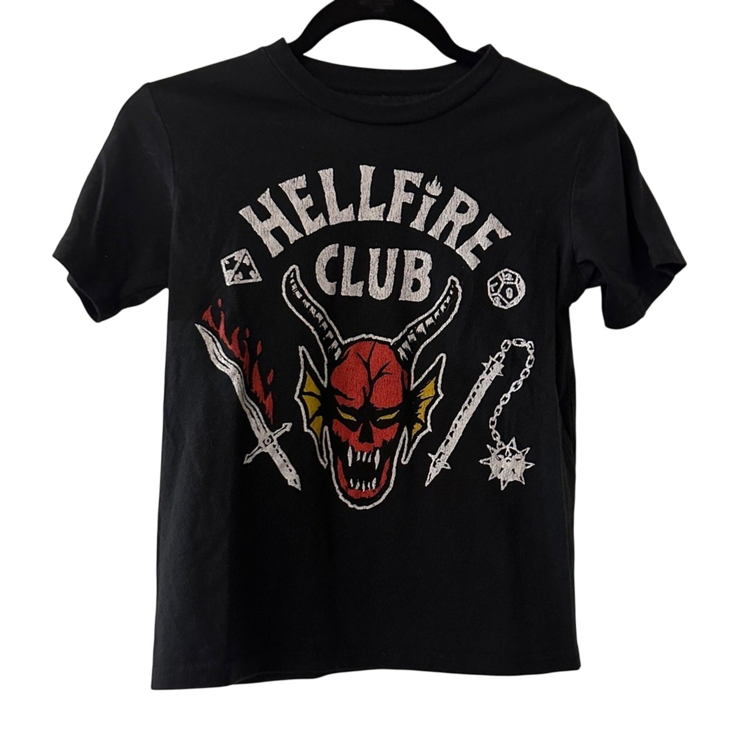 Stranger things Hell Fire Club size youth S