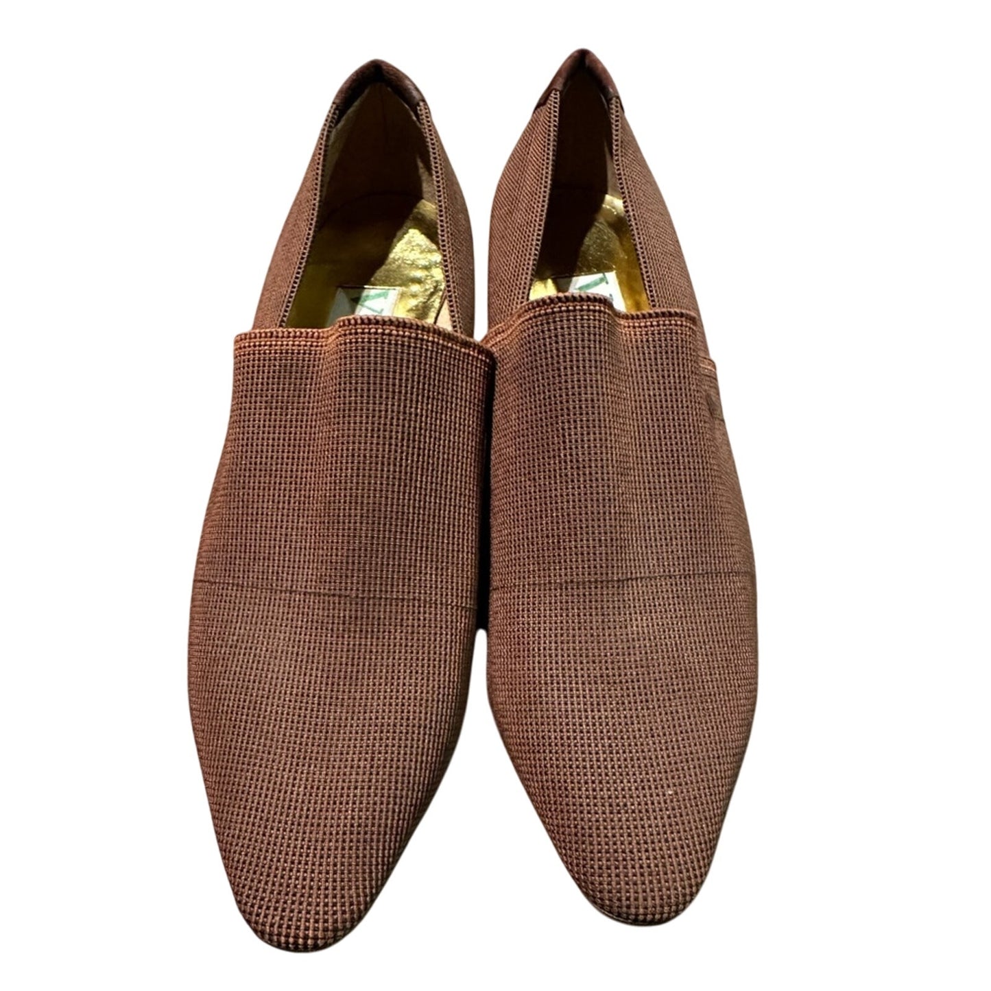 Vintage Vinnie stretch knit loafer heels size 37