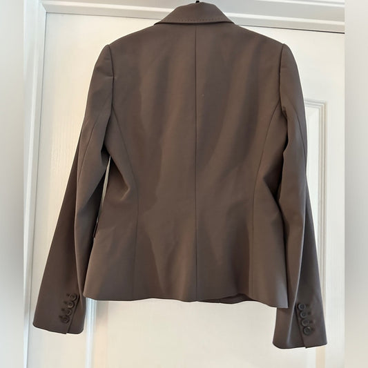 Elie Tahari grey blazer size 8