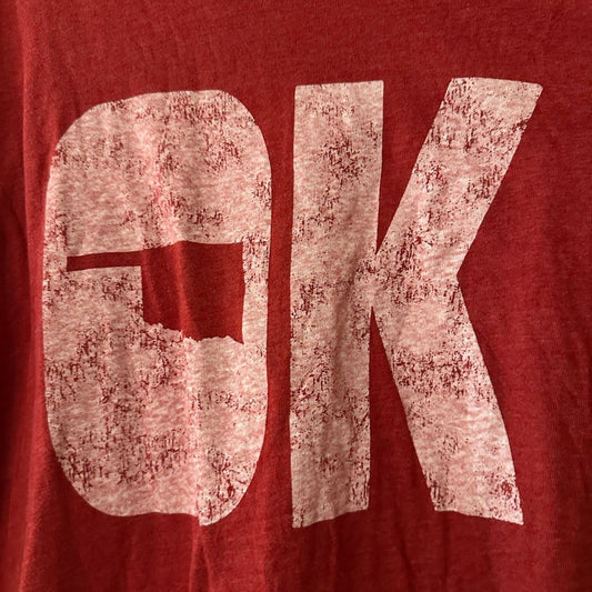 Oklahoma state tee size large