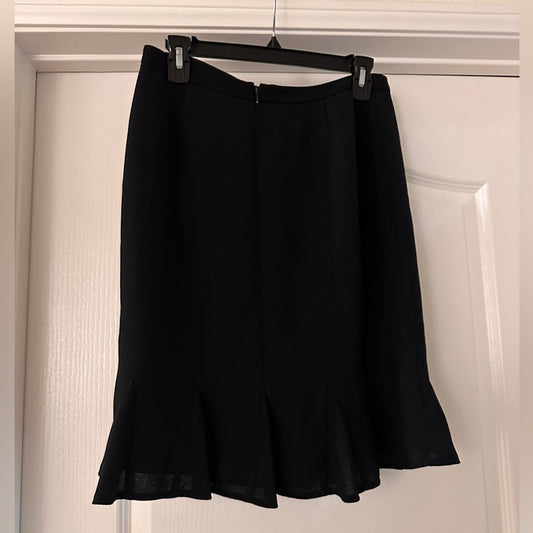 Inc black skirt size 10