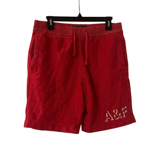 Abercrombie and Fitch red sweatshorts size small