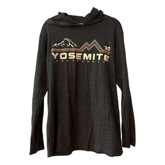 Prairie mountain vintage Yosemite long sleeve hoodie size medium