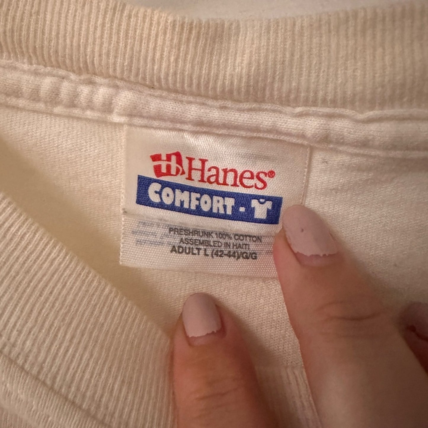 Hanes Venice beach Jr Lifeguard graphic tee size large