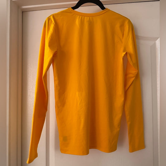 Champion yellow rash guard size XL