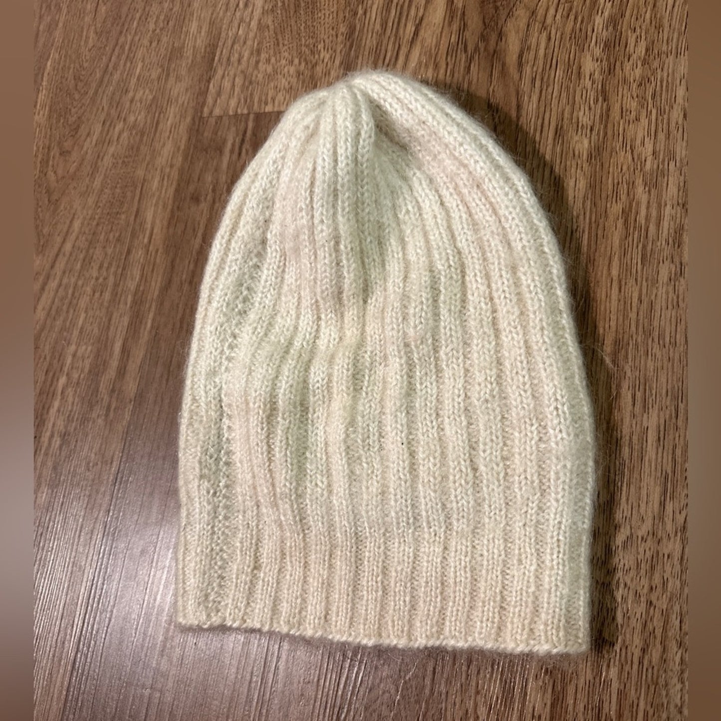 Marta Wachholtz cream knit wool hoodie