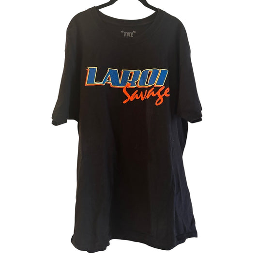 TKL Laroi Savage black graphic tee size XL