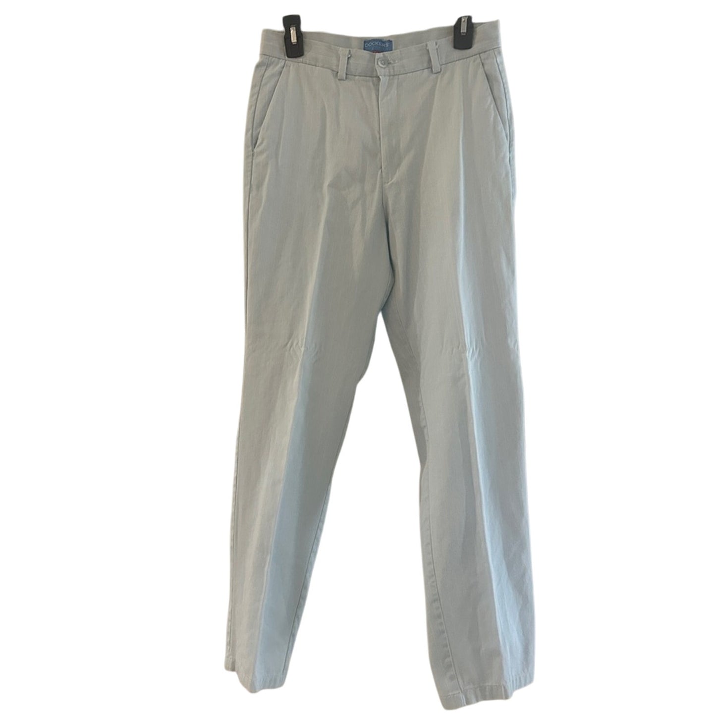 Dockers lightwash chambray denim pinstripe pants