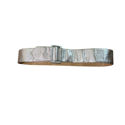 Vintage Ben king silver metallic belt size M/L
