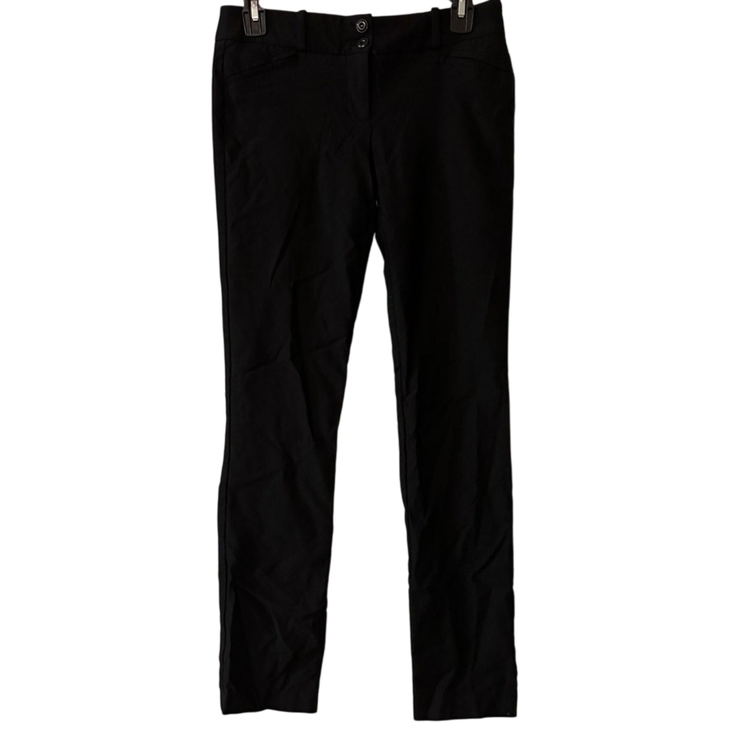 Papaya black slim leg trouser pants size medium
