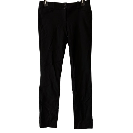 Papaya black slim leg trouser pants size medium