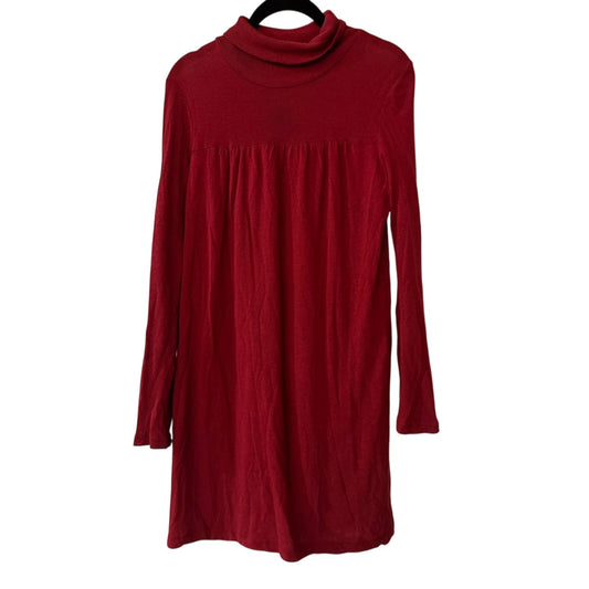 Poof Excellence red sweater dress size medium