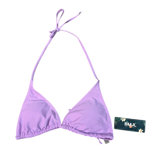 NWT BMJL purple bikini top size large