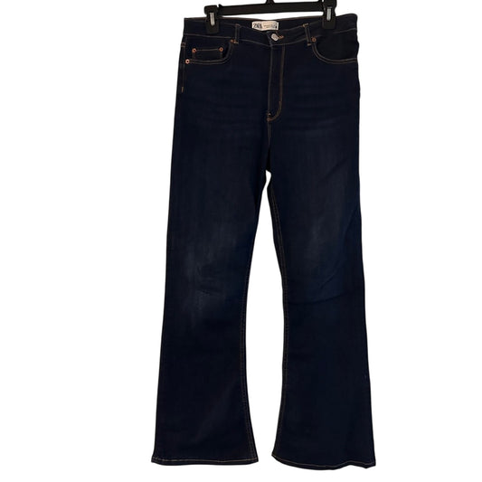 Zara dark wash boot cut jeans size 8
