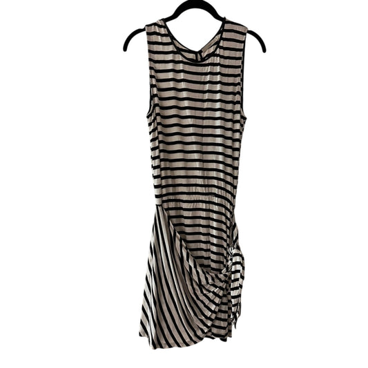 Townsen black and white striped modal dress Size XS