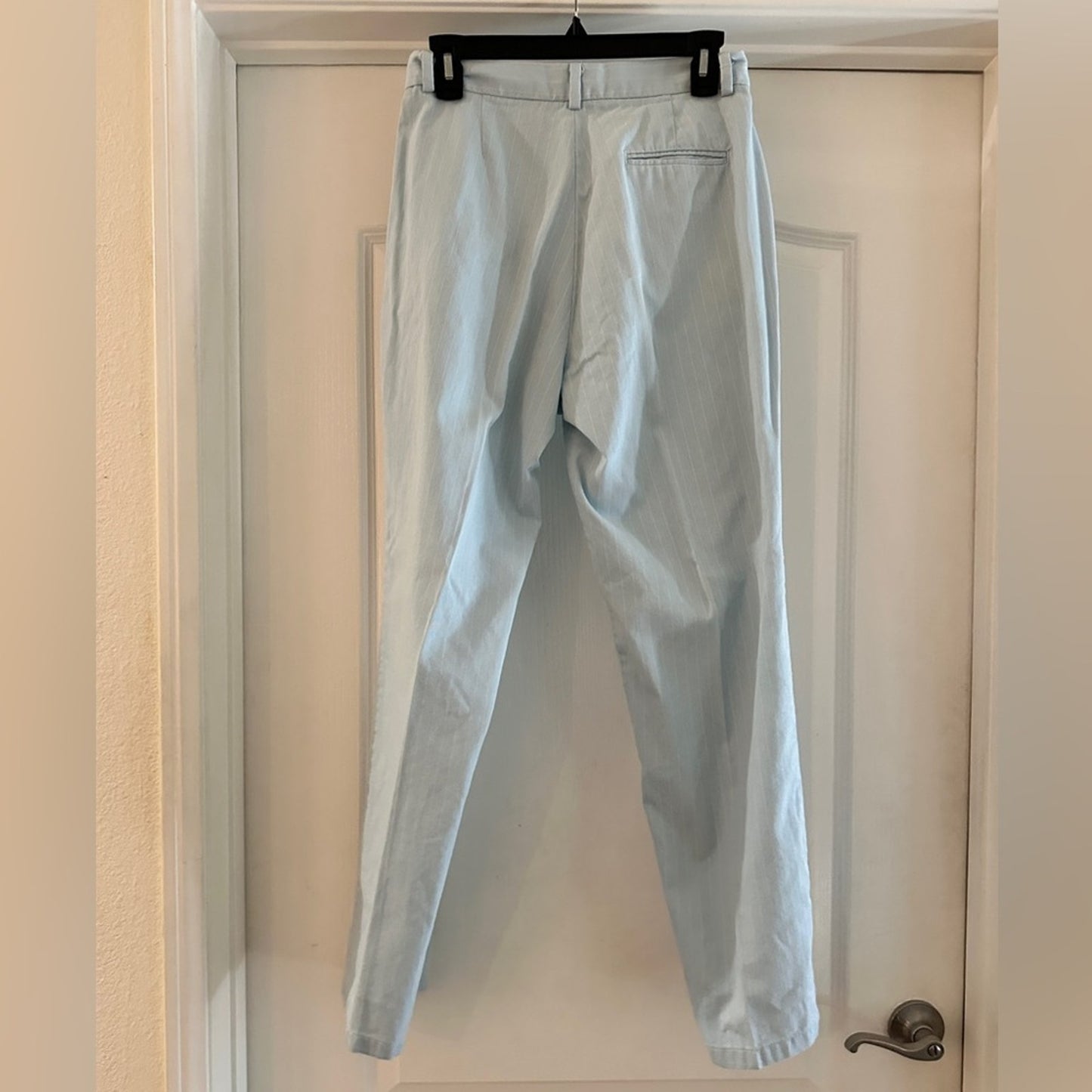 Dockers lightwash chambray denim pinstripe pants