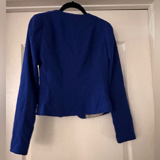 NWT H&M blue blazer size 6