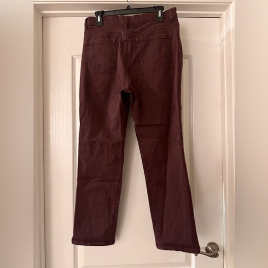 Gloria Vanderbilt the Amanda straight leg jeans size 12