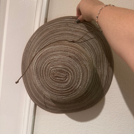 Elegant Brown Sun Hat